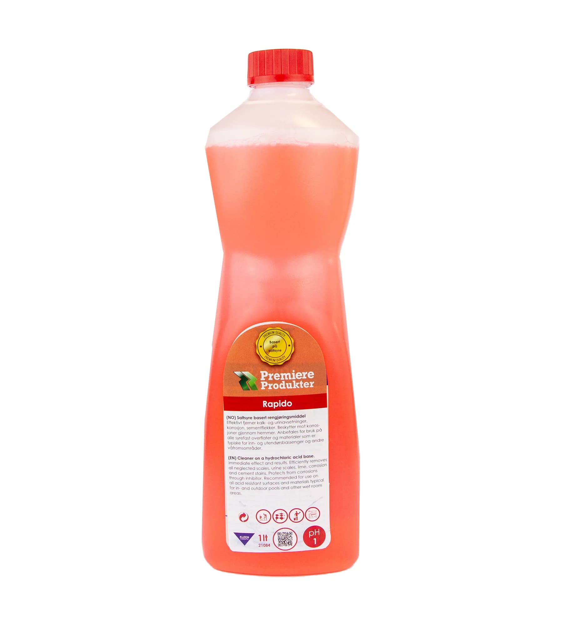 Rapido - Saltsyre basert "Premium Quality" *fl a 1 lt