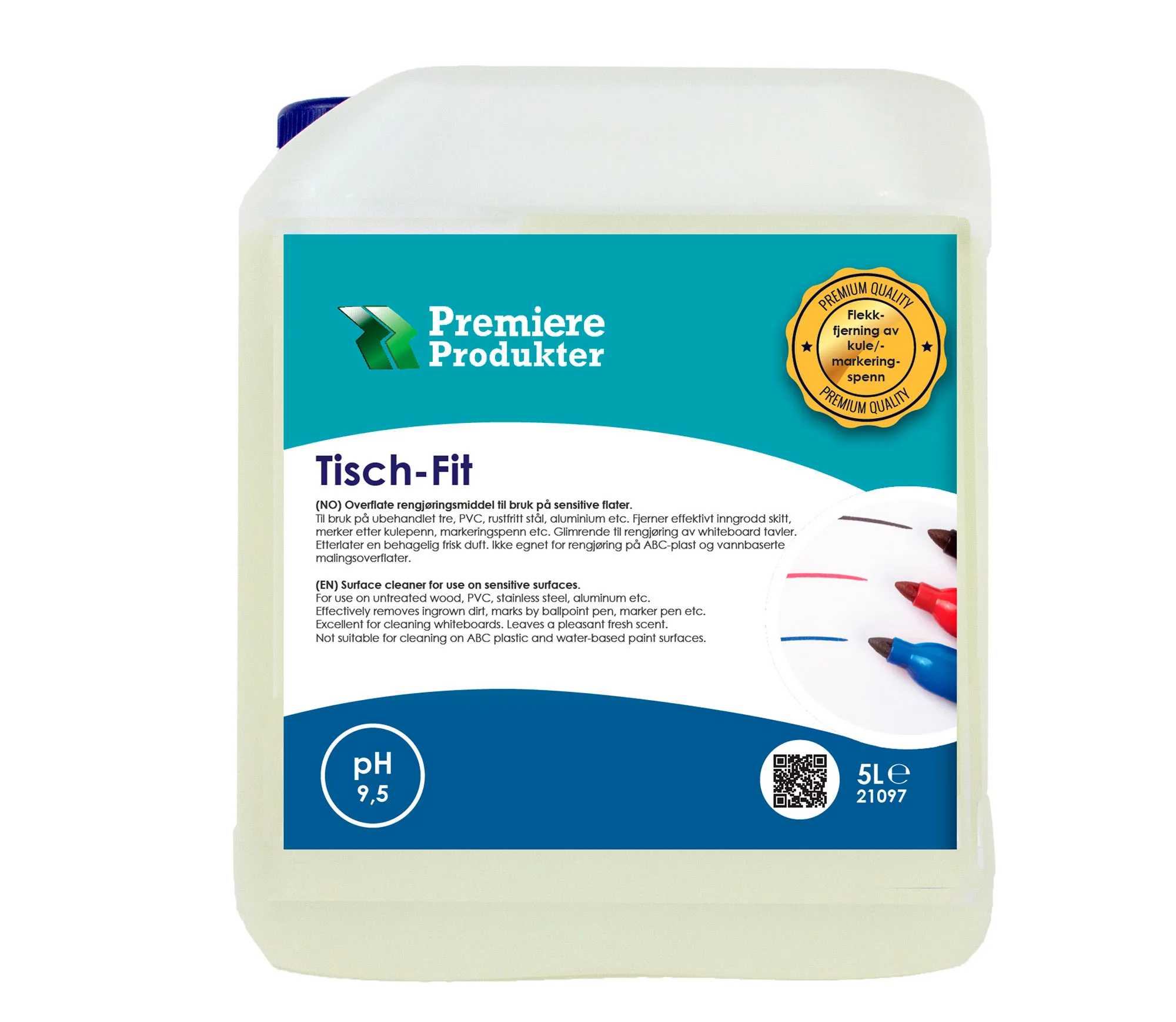 Tisch-Fit flekkfjerning RTU *kn a 5 lt