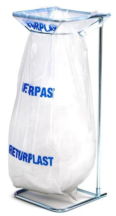 Plastsekk KLAR 50my. 240 lt "Returplast" * Krta9rl a 10stk