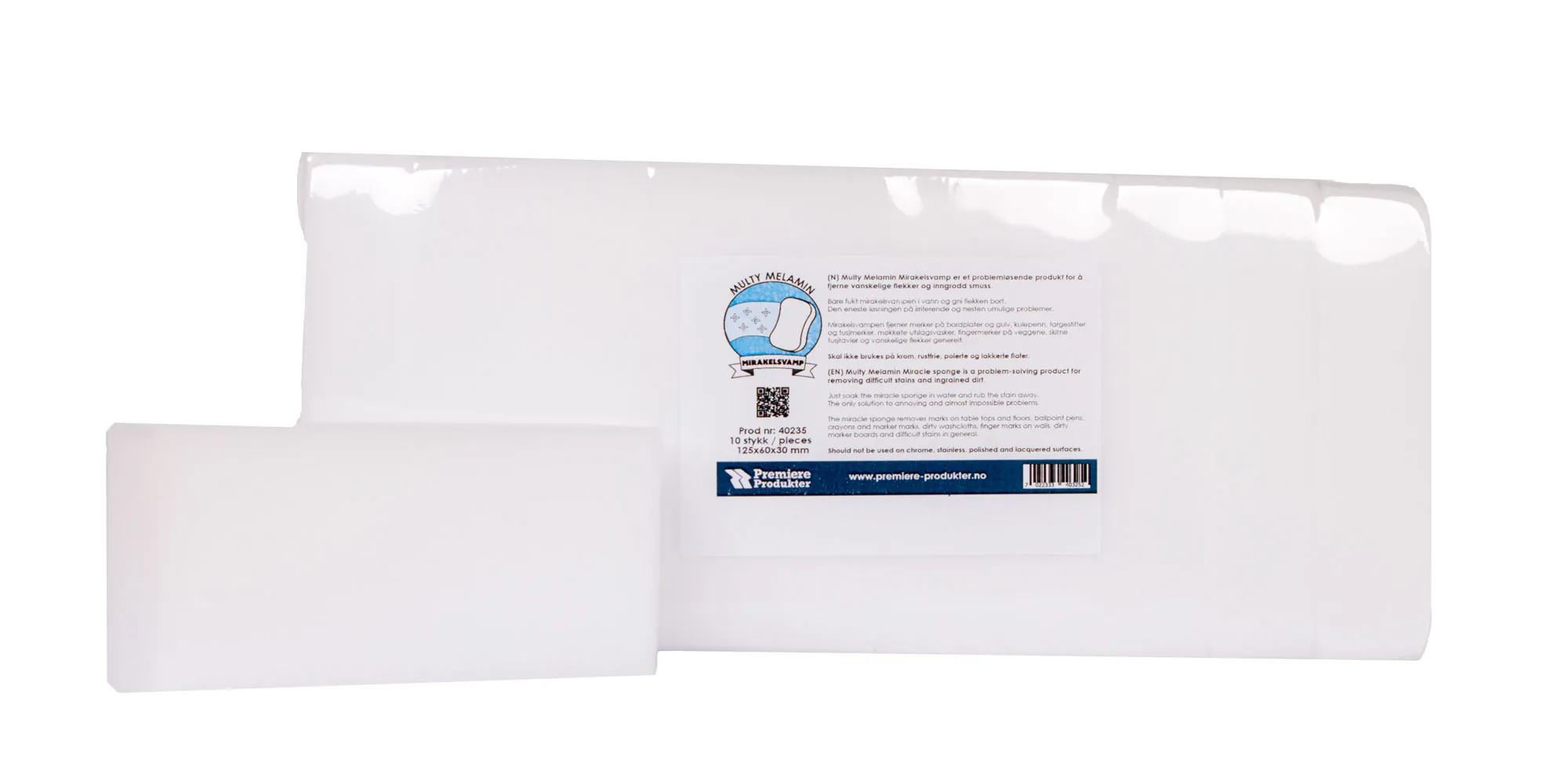 Multy Mirakelsvamp 125 x60mm *pk a 10 stk