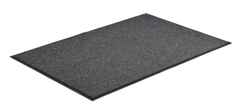Entrèmatte Classic Solutions 85x60 GRÅ/sort m/nitril backing