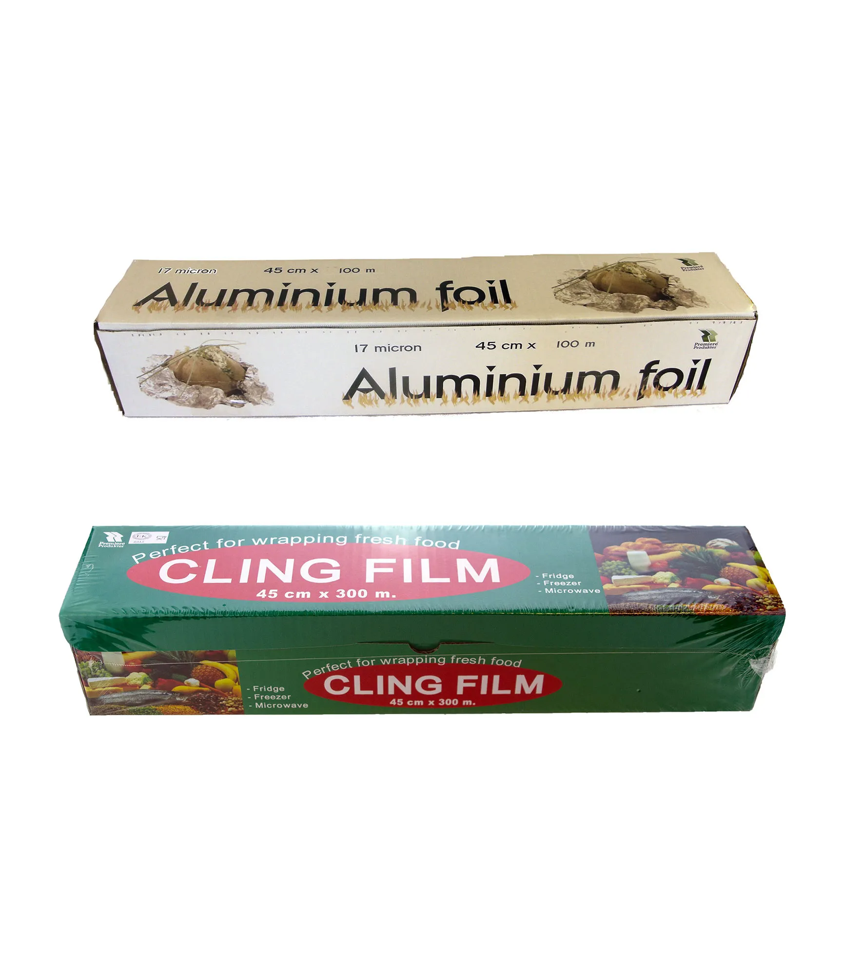 Cateringfilm og aluminiumsfolie