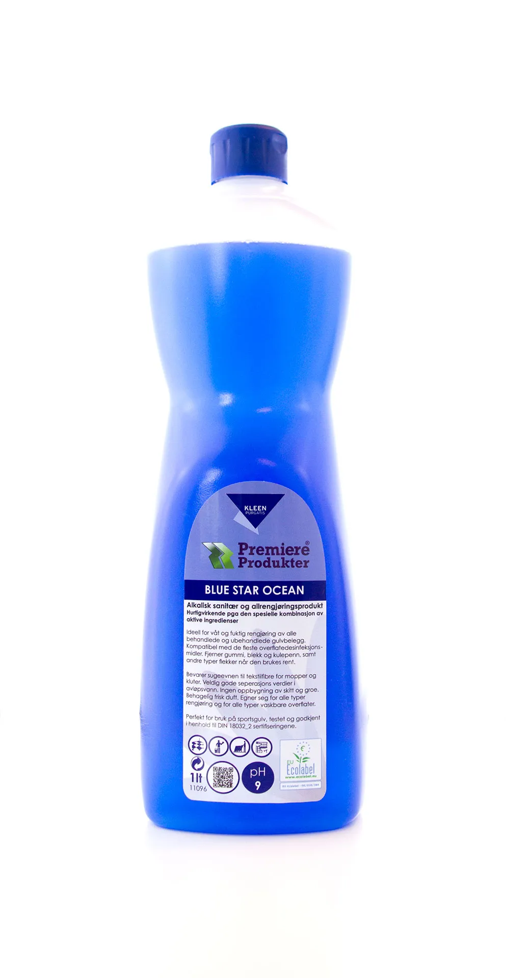 Alkalisk såpe Blue Kleen Ocean «Ecoforce – Premium Quality» *fl a 1 lt